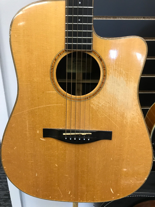 Vist Large View of Product Image Which is Used Eastman AC 720CE Solid Top Acoustic Guitar Natural
