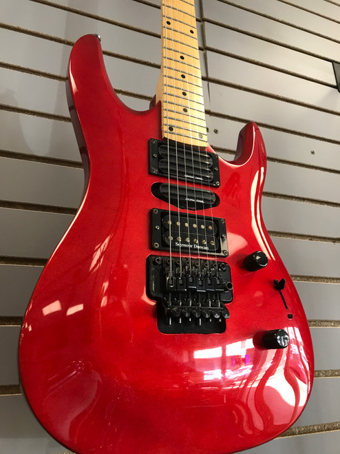 Vist Large View of Product Image Which is Used Kramer STRIKER MIJ Vintage Super S Electric Guitar Red 6-String