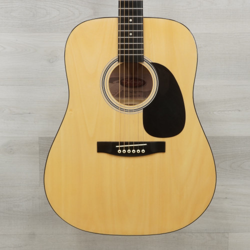 Vist Large View of Product Image Which is Used Stagg SW203N Laminate Top Acoustic Guitar Natural
