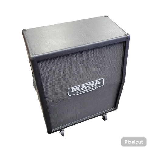 Vist Large View of Product Image Which is Used Mesa Boogie 212 2FB VERTICAL CAB 2 x 12 Guitar Speaker Cabinet 2 x 12