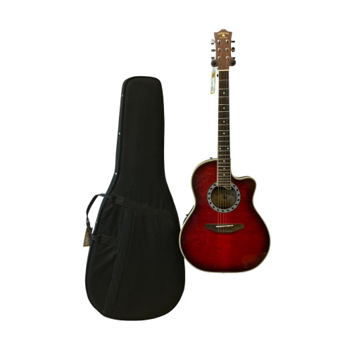 Vist Large View of Product Image Which is Used Indiana SHANNONDALE Laminate Top Acoustic Guitar Sunburst