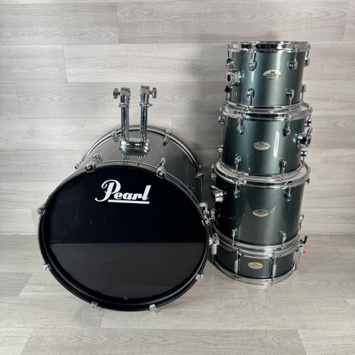 Vist Large View of Product Image Which is Used Pearl Forum Series 5-piece Drum Kit - Silver - Hardware Included - Local Pickup Only