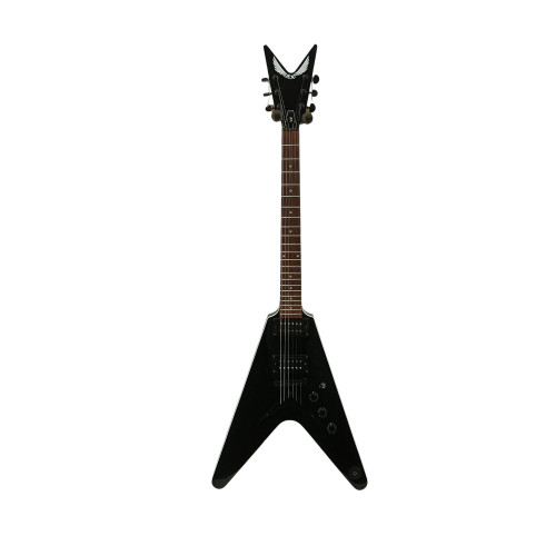 Vist Large View of Product Image Which is Used Dean VX Pointy Electric Guitar Black 6-String