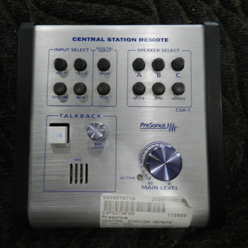 Vist Large View of Product Image Which is Used Presonus CENTRAL STATION REMOTE Pro Sound Product