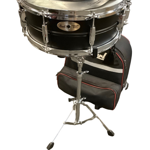 Vist Large View of Product Image Which is Used Pearl PEARL SNARE KIT Metal Snare Drum 14"