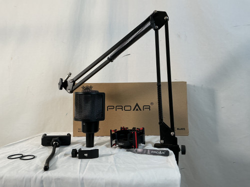 Vist Large View of Product Image Which is Used PROAR CONDENCER MIC+ARM Condenser Microphone