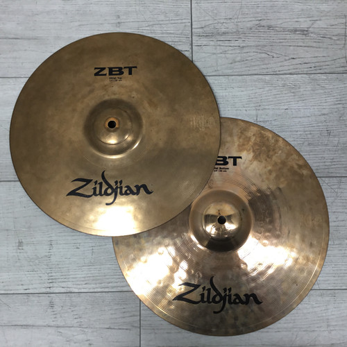 Vist Large View of Product Image Which is Used Zildjian ZBT 14" Hi Hat Cymbals