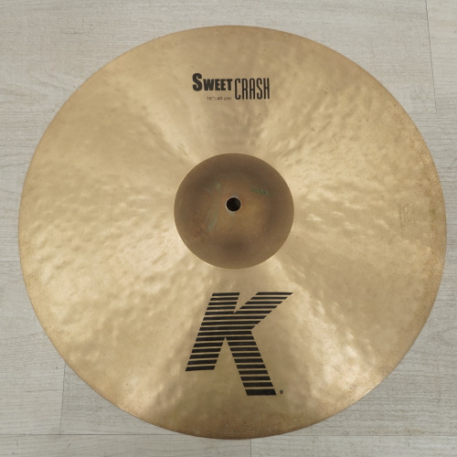 Vist Large View of Product Image Which is Used Zildjian 16" K Sweet Crash Cymbal