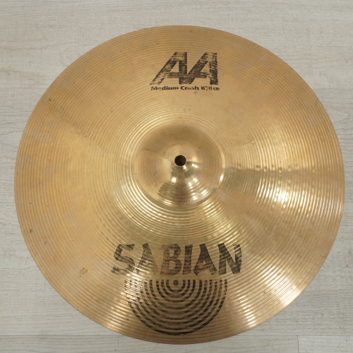 Vist Large View of Product Image Which is Used Sabian 16" Aa Medium Crash Cymbal