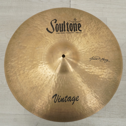 Vist Large View of Product Image Which is Used Soultone 21" Vintage Ride Cymbal