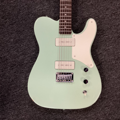 Vist Large View of Product Image Which is Used Squier PARANORMAL BARITONE CABRONITA TELECASTER T Type Electric Guitar Green 6-String