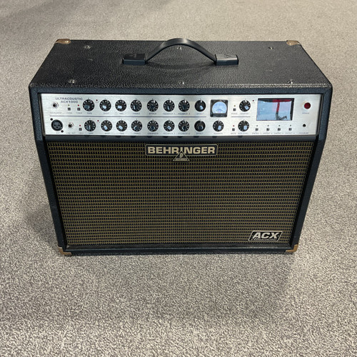 Used BEHRINGER ACX1000 ULTRACOUSTIC Guitar Amp 41106-S000096470 Vist Large View of Product Image Which is Used BEHRINGER ACX1000 ULTRACOUSTIC Guitar Amp