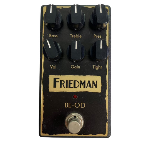 Vist Large View of Product Image Which is Used Friedman BE-OD Overdrive Pedal