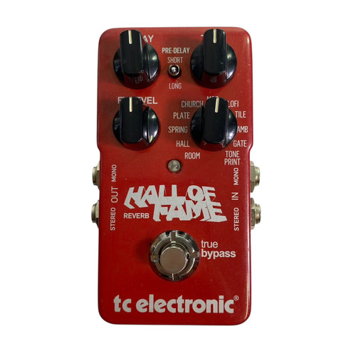 Vist Large View of Product Image Which is Used TC Electronic HALL OF FAME V1 Reverb Pedal