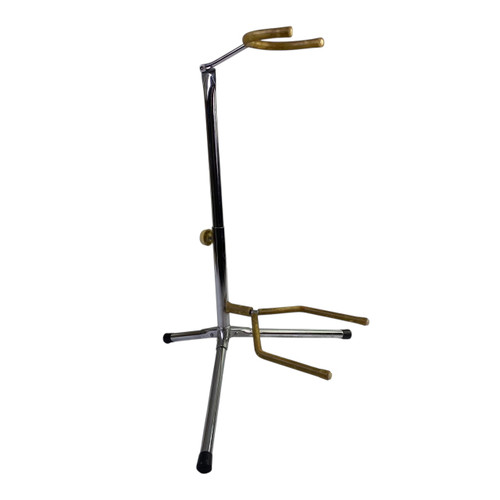 Vist Large View of Product Image Which is Used Brandless CHROME GUITAR STAND