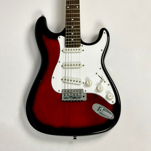 Vist Large View of Product Image Which is Used Crescent S-Type Electric Guitar Red 6-String