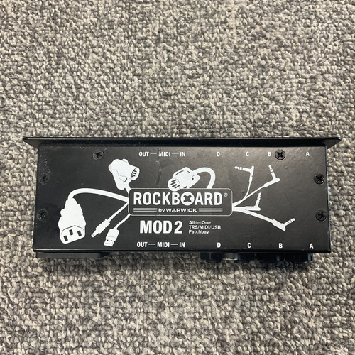 Vist Large View of Product Image Which is Used WARWICK ROCKBOARD MOD 2 Patch Bay