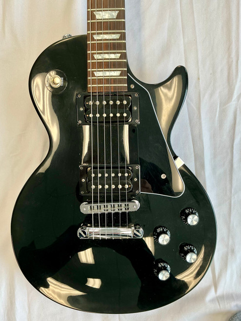Vist Large View of Product Image Which is Used 2004 Gibson LES PAUL STUDIO Electric Guitar Black
