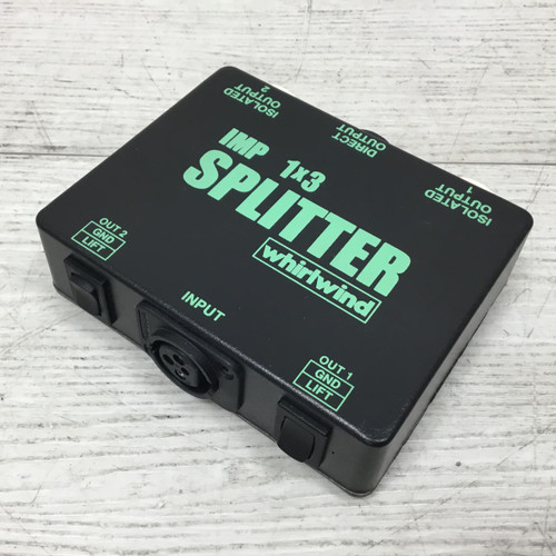 Vist Large View of Product Image Which is Used Whirlwind IMP Splitter 1x3 Pro Sound Accessory
