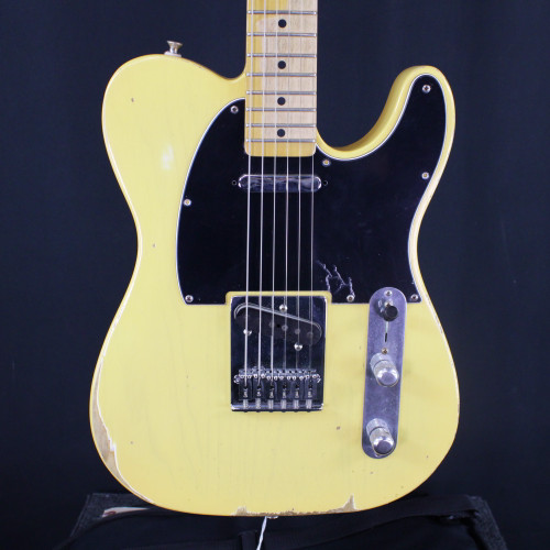 Vist Large View of Product Image Which is Used Fender ROAD WORN TELE 08/09 T Type Electric Guitar Yellow 6-String