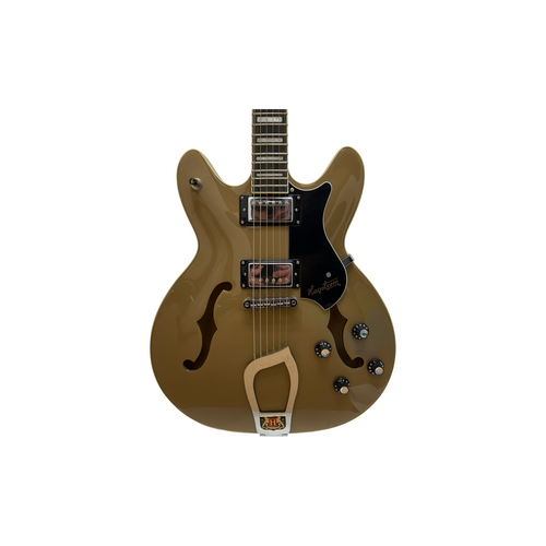 Vist Large View of Product Image Which is New HAGSTROM NOS VIKING ELECTRIC-ACOUSTIC GUITAR DESERT HAZE