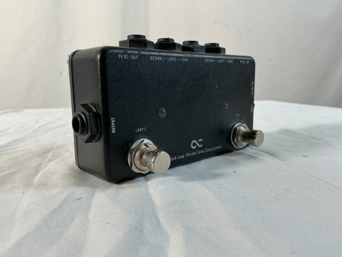 Vist Large View of Product Image Which is Used ONE CONTROL BLACK LOOP MINIMAL SERIES Switch Pedal