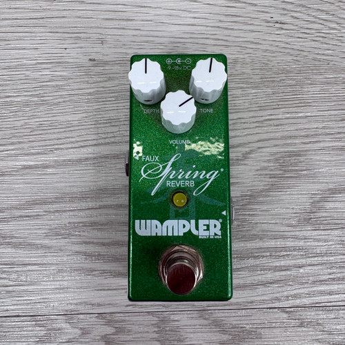 Vist Large View of Product Image Which is Used Wampler FAUX SPRING REVERB Reverb Pedal