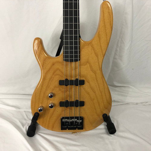 Vist Large View of Product Image Which is Used Carvin B4F LEFTY J Type Bass Guitar Natural 4-String