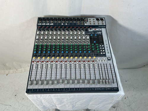 Vist Large View of Product Image Which is Used Soundcraft SIGNATURE 16 5049559 Mixing Console