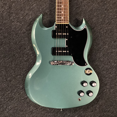 Vist Large View of Product Image Which is Used Epiphone SG SPECIAL P90 SG Type Electric Guitar Blue 6-String