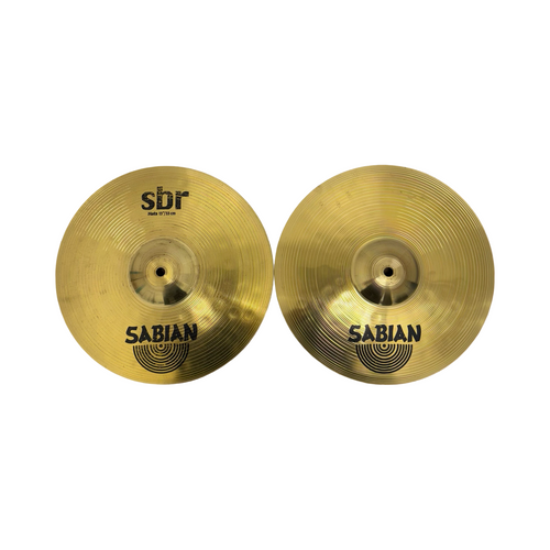Vist Large View of Product Image Which is Used Sabian 13 INCH SBR HI-HATS Hi Hat Cymbals 13"