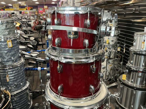 Vist Large View of Product Image Which is Used Gretsch 5 PC CATALINA MAPLE SHELLS Drum Shell Kit Red