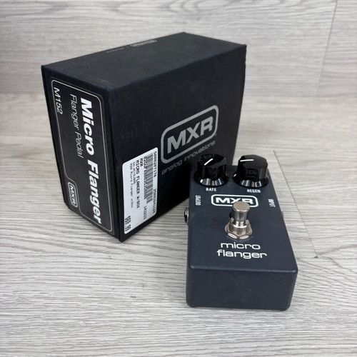 Vist Large View of Product Image Which is Used MXR MICRO FLANGER W/BOX Flanger Pedal