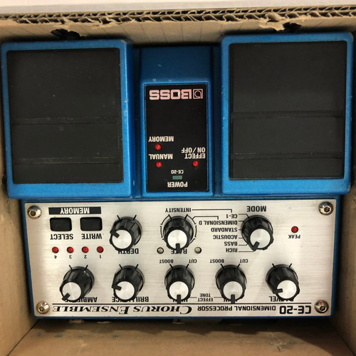 Vist Large View of Product Image Which is Used Boss CE-20 Chorus Pedal
