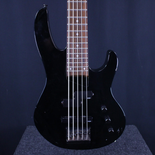Vist Large View of Product Image Which is Used LTD B-55 5 STRING BASS Bass Guitar Black 5-String