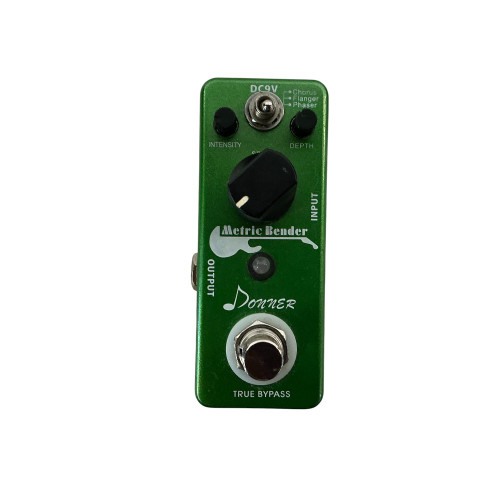 Vist Large View of Product Image Which is Used Donner METRIC BENDER Vibrato Pedal
