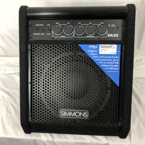 Vist Large View of Product Image Which is Used SIMMONS DA50 Powered Full Range Speaker Cabinet
