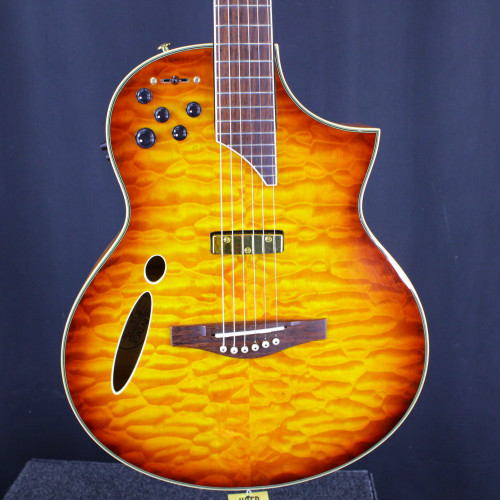 Vist Large View of Product Image Which is Used Ibanez MONTAGE MSC650VV1201 Solid Top Acoustic Guitar Wood