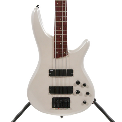 Vist Large View of Product Image Which is Used Ibanez SR250 Bass Guitar White 4-String