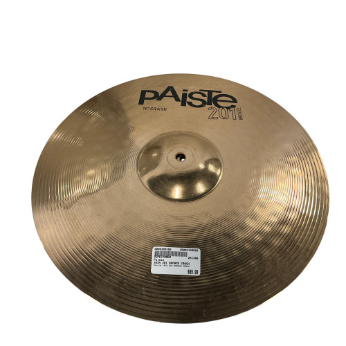 Vist Large View of Product Image Which is Used Paiste 16IN 201 BRONZE CRASH Crash Cymbal 16"