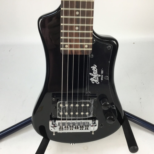 Vist Large View of Product Image Which is Used Hofner SHORTY Electric Guitar Black 6-String
