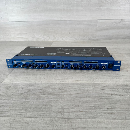 Vist Large View of Product Image Which is Used Samson S-COM - Dual Mono / Stereo - Compressor / Limiter