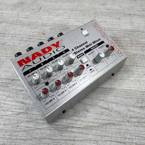 Vist Large View of Product Image Which is Used Nady MM-242 - 4-channel Mini Mixer