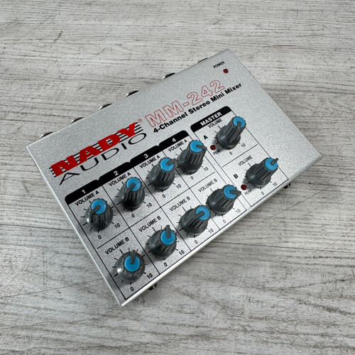 Vist Large View of Product Image Which is Used Nady MM-242 - 4-channel Mini Mixer