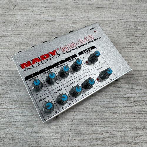 Vist Large View of Product Image Which is Used Nady MM-242 - 4-channel Mini Mixer