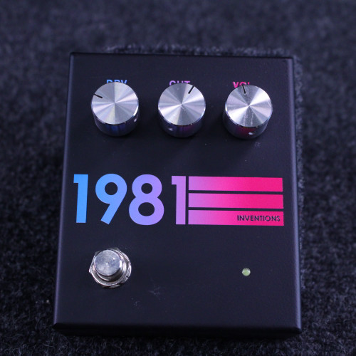 Vist Large View of Product Image Which is Used 1981 INVENTIONS DRV DISTORTION PEDAL Distortion Pedal