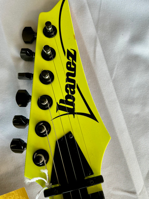 Vist Large View of Product Image Which is Used 2007 Ibanez RG 20TH ANNIVERSARY S Type Electric Guitar Yellow 6-String