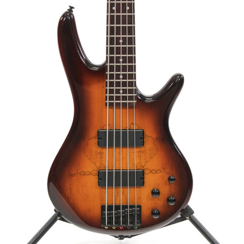 Vist Large View of Product Image Which is Used Ibanez GSR205SM Bass Guitar Wood 5-String