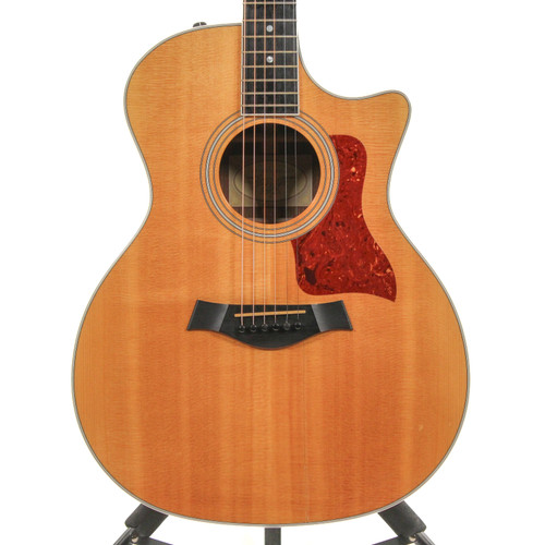 Vist Large View of Product Image Which is Used Taylor 414CE Solid Top Acoustic Guitar Natural