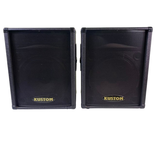 Used Kustom KSC15 PAIR Passive Full Range Speaker 40090-S000081275 Vist Large View of Product Image Which is Used Kustom KSC15 PAIR Passive Full Range Speaker